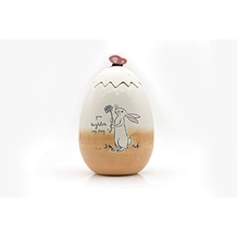 easter egg cookie jar,easter bunny cookie jar,Holiday storage
